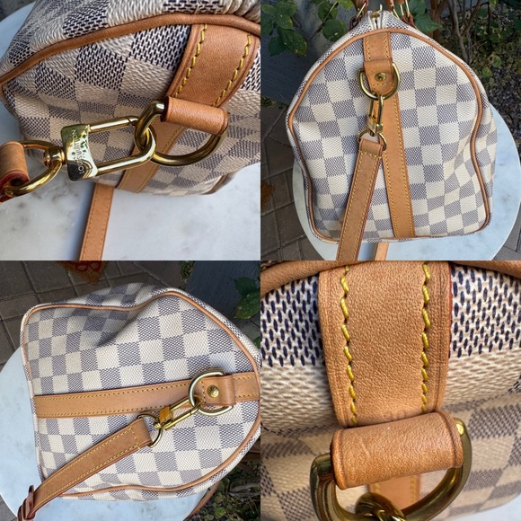 Louis Vuitton Damier Azur Speedy 30 Bandouliere - Picture 11 of 16